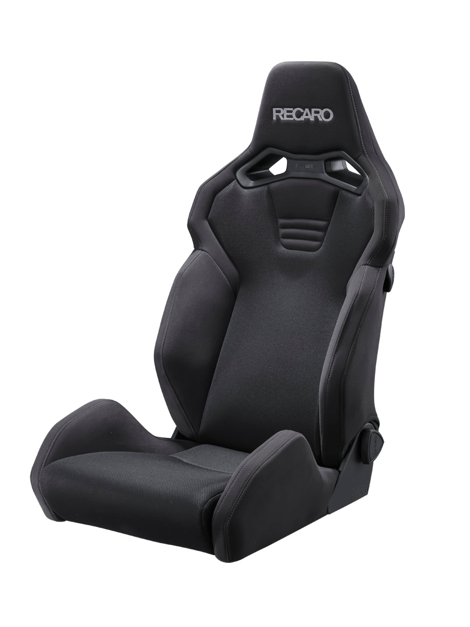 RECARO SR S BK100 BK BK BRILLIANT MESH BLACK AND BLACK COLOR WITH HEATED SEATS 81-120.21.640-0