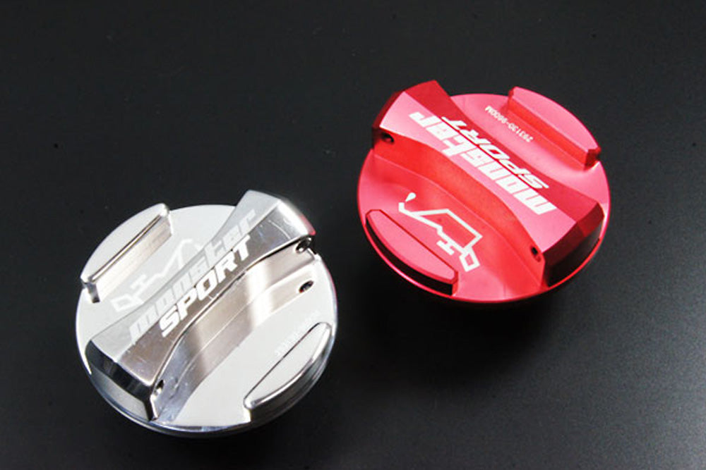 MONSTER SPORT OIL FILLER CAP ONE TOUCH TYPE RED COLOR FOR  293130-9600M