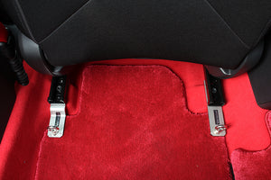 M&M HONDA STAINLESS STEEL 4-POINT SEAT BELT BRACKET CENTER SIDE (1 PIECE) FOR HONDA CIVIC FL5 01710-FL5-M002-IN