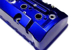 M&M HONDA F20C BLUE HEAD COVER FOR S2000 AP1 100-130 00010-AP1-BH01