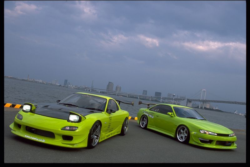 CAR MAKE T&E [VERTEX] FD3S RX-7 SIDE STEP LEFT AND RIGHT SET FOR  CARMAKETE-02355