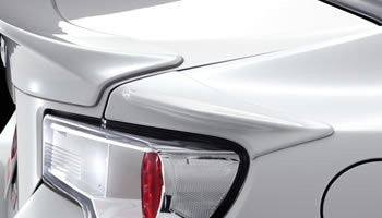 TRD Rear Side Spoiler Pure Red (M7Y) For 86 (ZN6)