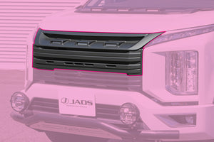 JAOS FRONT GRILL MATTE BLACK FOR MITSUBISHI DELICA D:5 DIESEL B061306MB