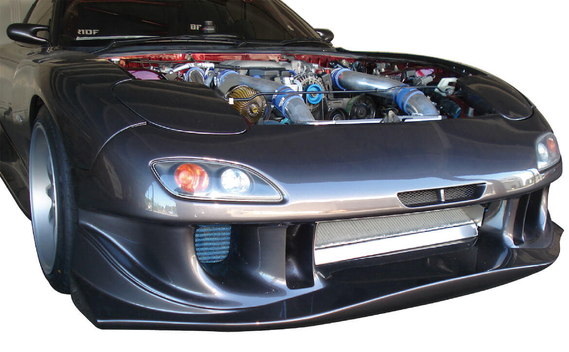 GREDDY V-LAYOUT INTERCOOLER KIT STANDARD (WITHOUT RADIATOR CORE) FOR MAZDA RX-7 FD3S 12040711