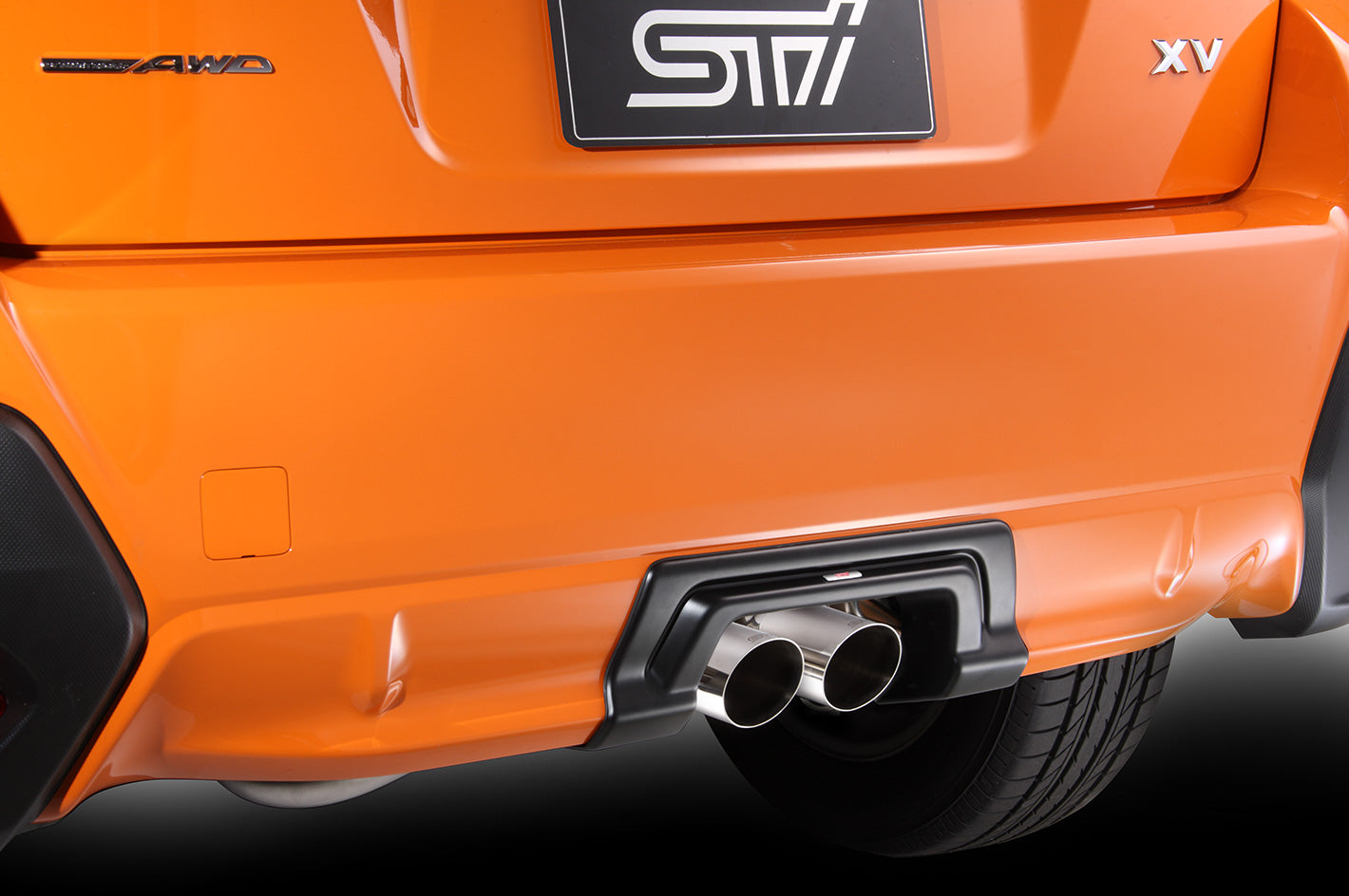 STI PERFORMANCE MUFFLER & GARNISH KIT FOR SUBARU SUBARU XV GT STPKG40GH010
