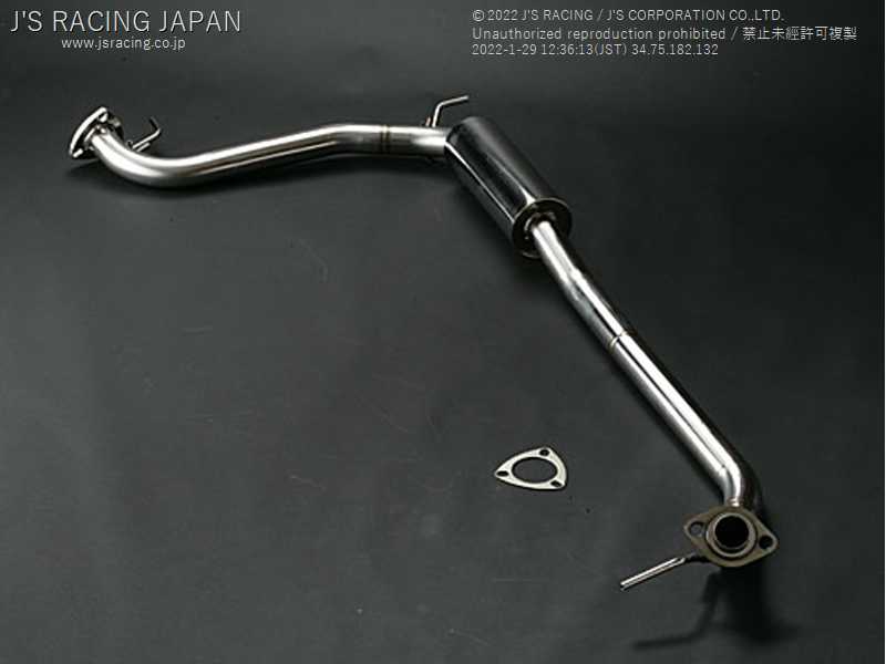J'S RACING R304 SUS EXHAUST SYSTEM CENTER PIPE 50CT FOR HONDA FIT GE8 L15A R304-F3-50CT