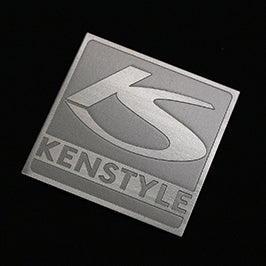 KENSTYLE STAINLESS STEEL SQUARE EMBLEM FOR  KENSTYLE-00075