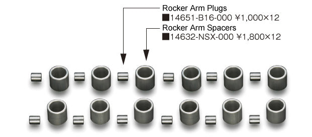 TODA RACING Rocker Arm Plugs  For NSX C30A C32B TODA C35B 14651-B16-000