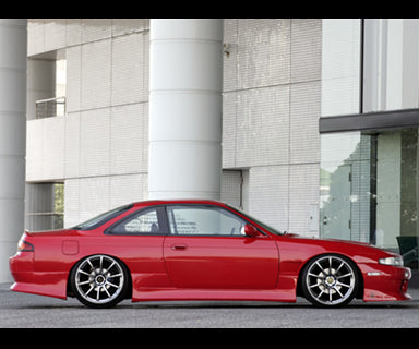 CAR MAKE T&E [VERTEX] S14 SILVIA ~ MC (14 SILVIA EARLY) SIDE STEP L R SET RIGHT SIDE (DRIVER'S SIDE) ONLY FOR  CARMAKETE-02321