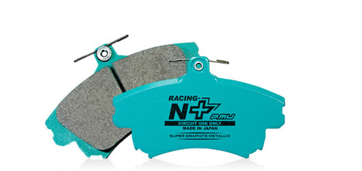 PROJECT MU RACING RACING-N+ FRONT BRAKE PADS WITHOUT SENSOR FOR PEUGEOT 206 RC Z199-RACING-N+