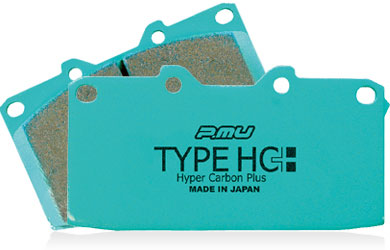 PROJECT MU STREET SPORTS TYPE HC+ REAR BRAKE PADS FOR MITSUBISHI MINICA AMI H36A R546-TYPE-HC+