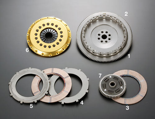 OSGIKEN CLUTCH COVER FOR R SERIES TWIN PLATE CLUTCH KIT FOR MAZDA RX-7 FD3S 13BT R2CD-FD3S-CLUTCH-COVER