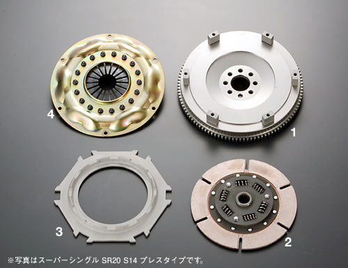 OSGIKEN CLUTCH COVER FOR SUPER SINGLE PRESS CLUTCH KIT COVER FOR MITSUBISHI LANCER EVOLUTION I III CD9A CE9A 4G63 SP-PRESS-CD9ACE9A-CLUTCH-COVER