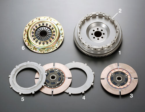 OSGIKEN PRESSURE PLATE FOR TS SERIES TWIN PLATE CLUTCH KIT FOR NISSAN SKYLINE R34 RB25DET TS2BD-R34-PRESSURE-PLATE