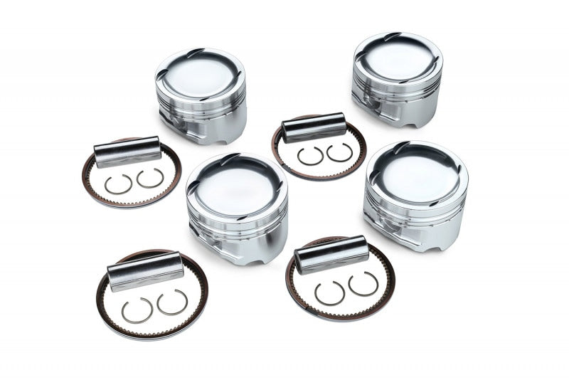 RSE FORGED PISTON KIT 86.00MM CH31.65 (2.2 2.3) CP FOR MITSUBISHI EVO 4G63 RA202A-MT01AP