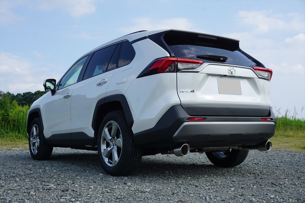 EXART ONE MUFFLER TITANIUM CIRCULAR TAILPIPE (OUTER DIAMETER Φ114) EXHAUST EXHAUST FOR TOYOTA RAV4 6BA-MXAA54 GASOLINE M20A-FKS EA02-TY112-T
