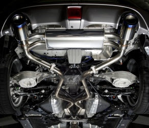 POWER CRAFT HYBRID EXHAUST MUFFLER SYSTEM TWIN VALVE FOR NISSAN Z34 P-NI070102