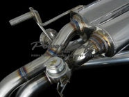 POWER CRAFT HYBRID EXHAUST MUFFLER SYSTEM WITH BLACK TAIL FOR AUDI R8 5.2 V10 SPIDER P-AU710101-BKT