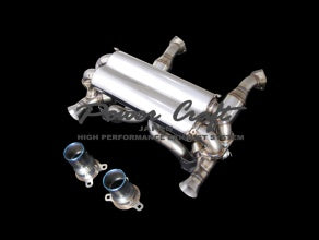 POWER CRAFT HYBRID EXHAUST MUFFLER SYSTEM WITH BLACK TAIL FOR FERRARI F430 SCUDERIA FERRARI F430 16M SCUDERIA P-FE390101-BKT