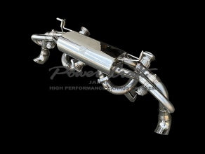POWER CRAFT HYBRID EXHAUST MUFFLER SYSTEM OPF RACING STRAIGHT CATALYZER FOR AUDI R8 P-AU710105-SE