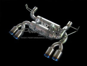 POWER CRAFT HYBRID EXHAUST MUFFLER SYSTEM WITH BLACK TAIL FOR BMW E92 M3 P-BM520103-BKT