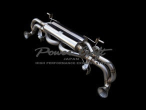 POWER CRAFT HYBRID EXHAUST MUFFLER SYSTEM GENUINE TAIL USE FOR AUDI R8 4.2 V8 SPIDER P-AU720103