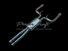 POWER CRAFT CENTER X TUBE EXHAUST PIPE WITH SILENCER FOR MASERATI GHIBLI V6 2WD 2013.1-2017.10 P-MAS800104