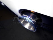 POWER CRAFT HYBRID EXHAUST MUFFLER SYSTEM WITH BLACK TAIL FOR FERRARI 488 SPECIA P-FE900101-BKT