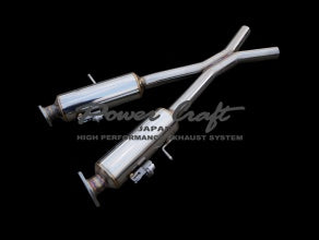 POWER CRAFT HYBRID EXHAUST MUFFLER SYSTEM MID X TUBE FOR JEEP GRAND CHEROKEE SRT P-JE680101