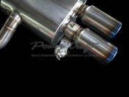 POWER CRAFT HYBRID EXHAUST MUFFLER SYSTEM FOR FERRARI 612 SCAGLIETTI P-FE400101