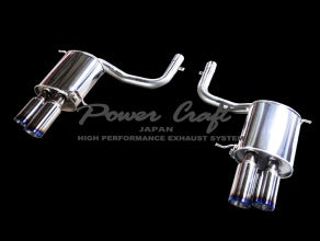 POWER CRAFT LATE MODEL EXHAUST MUFFLER SYSTEM FOR MASERATI QUATTROPORTE AFTER P-MAS770102