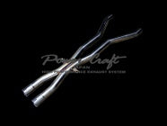 POWER CRAFT HYBRID EXHAUST MUFFLER SYSTEM WITH BLACK TAIL FOR BMW E63 M6 P-BM970101-BKT