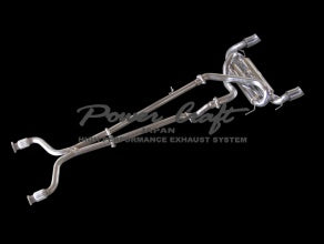 POWER CRAFT Z-CHALLENGE TORNADO EXHAUST FULL DUAL SYSTEM WITH SUB SILENCER FOR NISSAN Z33 DE HR P-NI060105