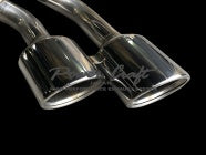 POWER CRAFT HYBRID EXHAUST SYSTEM WITH BLACK TAIL FOR MERCEDES BENZ G63 AMG  P-BE190101-BKT