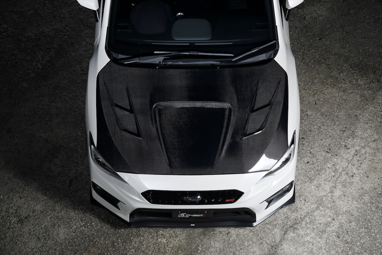 KONDO ENGINEERING TAKUMI PROJECT AERO BONNET CFRP CARBON FRP CLEAR COATED FOR SUBARU WRX STI VAB WRX S4 VAG LEVORG VMG VM4 KONDO-ENGINEERING-00004