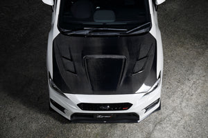 KONDO ENGINEERING TAKUMI PROJECT AERO BONNET CFRP CARBON FRP CLEAR COATED FOR SUBARU WRX STI VAB WRX S4 VAG LEVORG VMG VM4 KONDO-ENGINEERING-00004