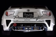 POWER CRAFT TORNADO EXHAUST MUFFLER SYSTEM SUS AND TITAN FOR TOYOTA FT86 ZN6 P-TO050105