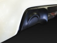 POWER CRAFT TAIL COVER FOR SINGLE MUFFLER LEFT SIDE LATE MODEL FRP FOR TOYOTA FT86 ZN6 OTHER002