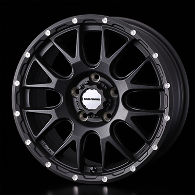 WEDS ADVENTURE MUD VANCE 08 17X7.0J +38 5H 114.3 BLK BLACK 0041130