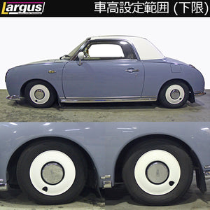 LARGUS SPEC S COILOVER KIT FOR NISSAN FIGARO FK10 2WD 01011207087-QQ-1