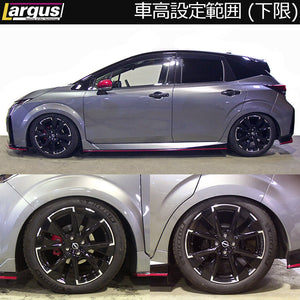 LARGUS SPEC S COILOVER KIT FOR NISSAN NOTE AURA NISMO FE13 2WD 01011207088-QQ-2