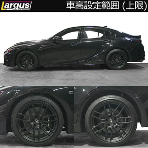 LARGUS SPEC S COILOVER KIT FOR LEXUS IS500 USE30 2WD 01011209112-QQ-5