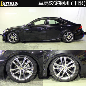 LARGUS SPEC S COILOVER KIT FOR LEXUS IS300 ASE30 2WD 01011209112-QQ-3
