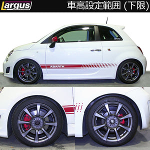 LARGUS SPEC S IMPORT COILOVER KIT FOR ABARTH 695 312141 2WD 01011228003-QQ-10
