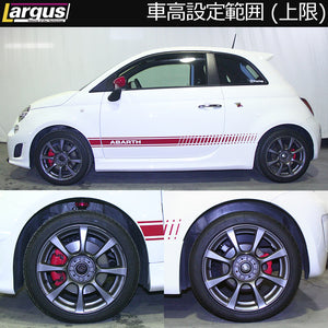 LARGUS SPEC S IMPORT COILOVER KIT FOR ABARTH 695 312141 2WD 01011228003-QQ-10
