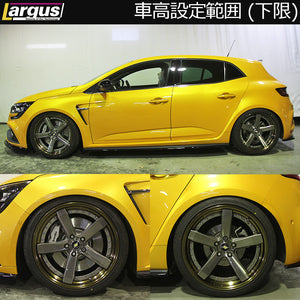 LARGUS SPEC S IMPORT COILOVER KIT FOR RENAULT MEGANE BBM5P 2WD 01011238002-QQ-1
