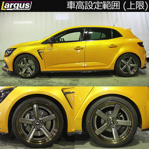 LARGUS SPEC S IMPORT COILOVER KIT FOR RENAULT MEGANE BBM5P 2WD 01011238002-QQ-1