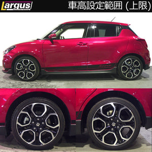 LARGUS SPEC SR COILOVER KIT FOR SUZUKI SWIFT SPORT ZC33S 2WD 01011408001-QQ-1