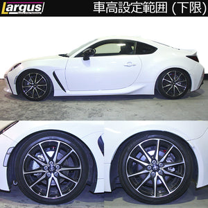 LARGUS SPEC SR COILOVER KIT FOR SUBARU BRZ ZD8 2WD 01011409701-QQ-4
