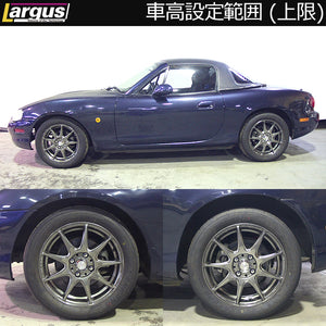 LARGUS SPEC SR COILOVER KIT FOR MAZDA ROADSTER NA6CE 2WD 01011410002-QQ-3